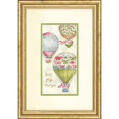 70-65181 Counted cross stitch kit DIMENSIONS "Let's fly away"