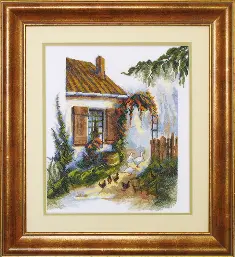 Cross-stitch kit №483 "Sunny house"