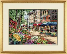 35256 Counted cross stitch kit DIMENSIONS "Paris Market"