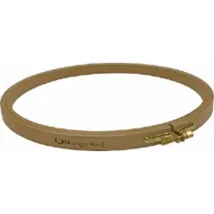 100-1 Nurge wooden hoops with screw, rim height 8mm, diameter 100mm