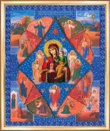 Beadwork kit B-1090 "The Icon of the Mother of God Burning Bush"