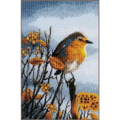 PN-0200984 Cross stitch kit 20x30 cm, 14 stitches. LanArte ON THE LOOKOUT On guard