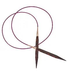 25344 Спицы круговые Cubics Symfonie-Rose KnitPro, 100 см, 4.50 мм