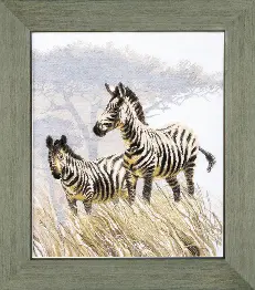 BT-1011 Mixed technique stitch kit Crystal Art "Soul of prairie"