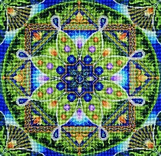 Kit for cross-stitching Charivna Myt M-550 "Set of health symbols"