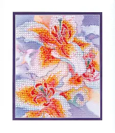 Partial embroidery kit RK-124 "Summer heat"