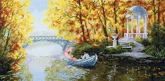 Cross-stitch kit М-389 "Gold autumn"