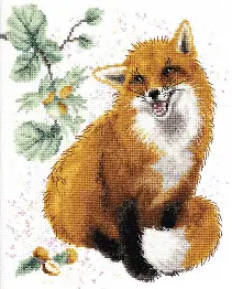 М-529 Counted cross stitch kit "Fox"