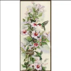 Cross Stitch Kit Dimensions “Hummingbird Art” (13667)
