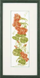 Cross-stitch kit M-306 "Nasturtium"