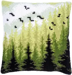 PN-0199340 Vervaco Cross Stitch Cushion "