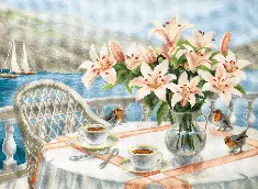 Cross-stitch kit М-362 "The aromas of summer by the sea"