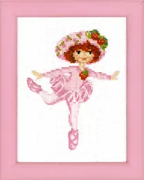 BT-033 Counted cross stitch kit Crystal Art "Arabesque"