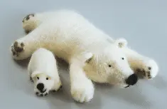 Felting kit V-125 “North inhabitants” 