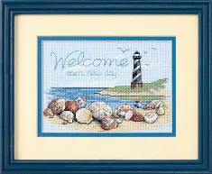 65032 Counted cross stitch kit DIMENSIONS "Welcome Each New Day"