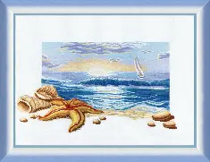 Cross-stitch kit №210 "Sea dawn"