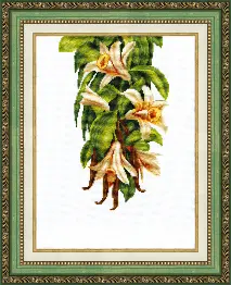 BT-112 Counted cross stitch kit Crystal Art "Heady vanilla"