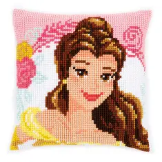 PN-0168010 Vervaco Cross Stitch Cushion Enchanted Beauty "Princess Bella"