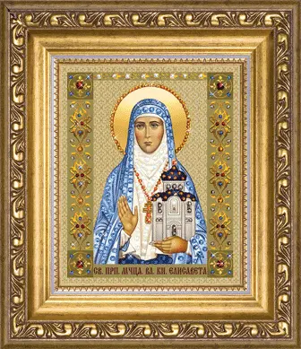 Набор картина стразами Чарівна Мить КС-186 "Икона святой мученицы Елизаветы". Catalog. Kits