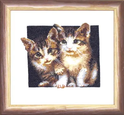 Набор для вышивки крестиком Чарівна Мить А-103 "Любопытство"  . Catalog. Kits