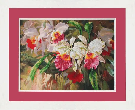 Набор для вышивки бисером Чарівна Мить Б-601 "Орхидеи". Catalog. Kits