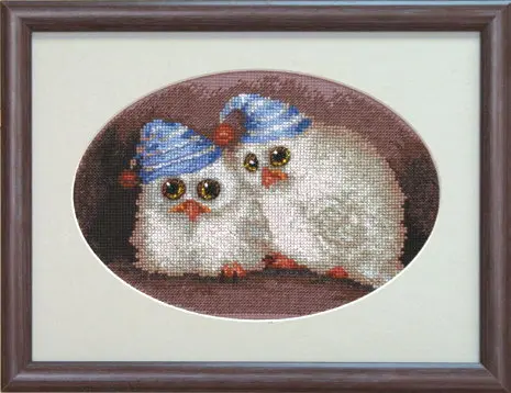 Набор для вышивки крестиком Чарівна Мить А-074 "Совята"  . Catalog. Kits