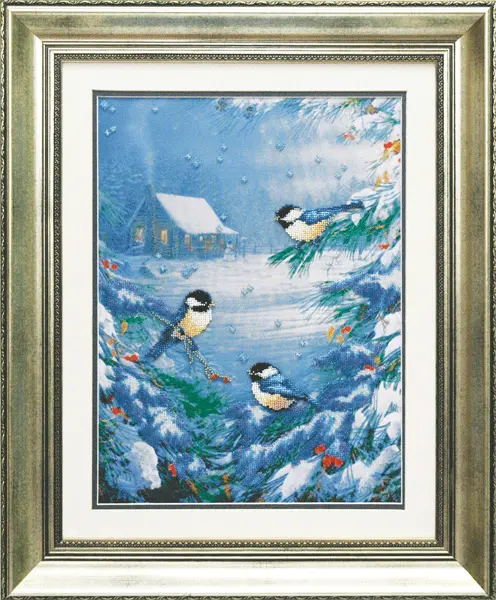 Набор для вышивки бисером Чарівна Мить Б-519 "Зима". Catalog. Kits