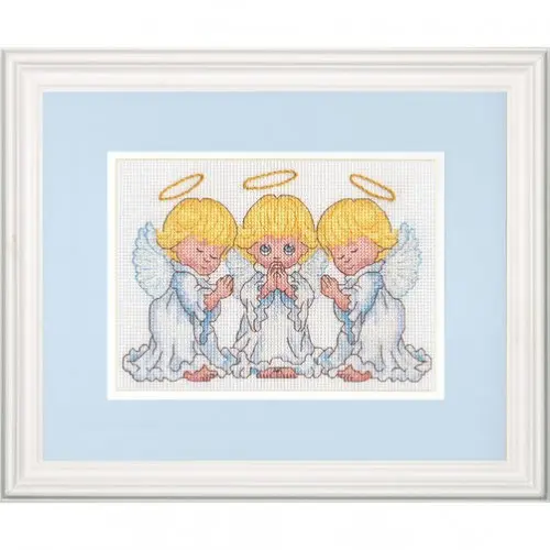 70-65167 Набор для вышивания крестом DIMENSIONS Little Angels "Маленькие ангелы". Catalog. Kits