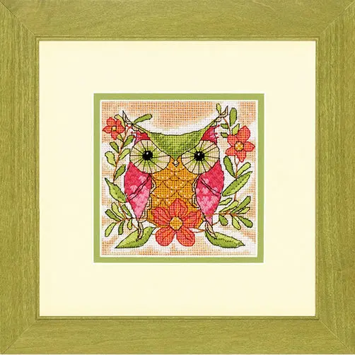 71-07241 Набор для вышивания (гобелен) DIMENSIONS Whimsical Owl "Причудливая сова". Catalog. Kits