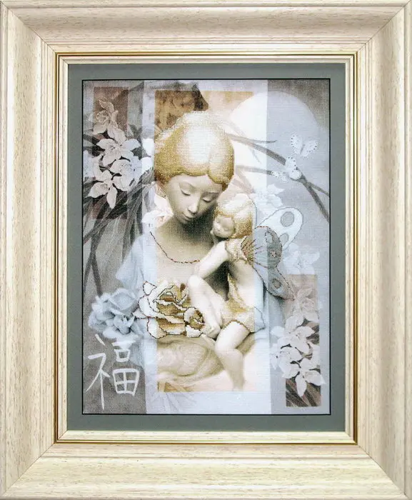 Набор для частичной вышивки крестом Чарівна Мить РК-036 "Маленькая фея". Catalog. Kits