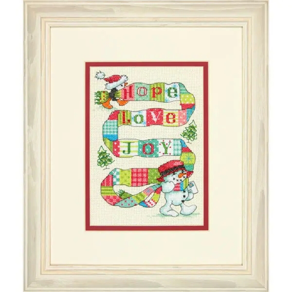 70-08962 Набор для вышивания крестом DIMENSIONS Spread the Joy "Несущие радость". Catalog. Kits