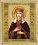 Rhinestone decoration kit KC-113 "The Icon of St. Martyr Lyudmila"
