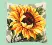 Cross-stitch kit RT-108 "Sunflower"