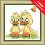 Cross-stitch kit №309 "Ducks"
