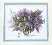 BT-115 Counted cross stitch kit Crystal Art "Lilac in blooming"