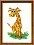 Cross-stitch kit №233 "Giraffe"