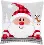 PN-0148061 Vervaco Cross Stitch Cushion "Santa in a plaid hat"