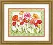 70-35350 Counted cross stitch kit DIMENSIONS "Poppy Pattern"