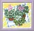 BT-084 Counted cross stitch kit Crystal Art "Winter garden"