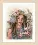 PN-0169325 Counted cross stitch kit LanArte "Little girl with hat"