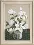 Cross-stitch kit M-280 "Mystery of white flowers"