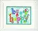 70-65115 Counted cross stitch kit DIMENSIONS "Be Happy"