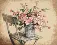 35187 Counted cross stitch kit DIMENSIONS "Roses on White Chair"