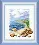 Cross-stitch kit №211 Triptych "At the sea"
