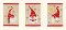 PN-0184428 Cross stitch kit (postcards) Vervaco "Christmas gnomes"