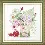 Cross-stitch kit M-299 "Tropical bouquet"