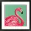 71-20086 Counted cross stitch kit DIMENSIONS "Pink Flamingo"