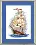 Cross-stitch kit №207 "Sailboat"