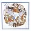 BT-196 Counted cross stitch kit Crystal Art "Game of cats'