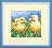Cross-stitch kit A-084 "Ducks"
